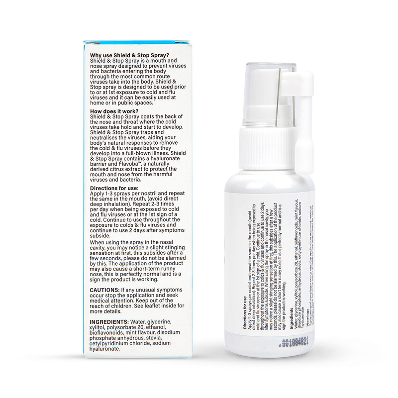 Holland & Barrett Shield Stop spray 50ml (British brand)