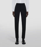 Pantalons ajustés en laine McQueen, importés du Royaume-Uni