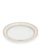 GINORI 1735 porcelain Colonna Diva Rosa soup plate 24cm, UK version