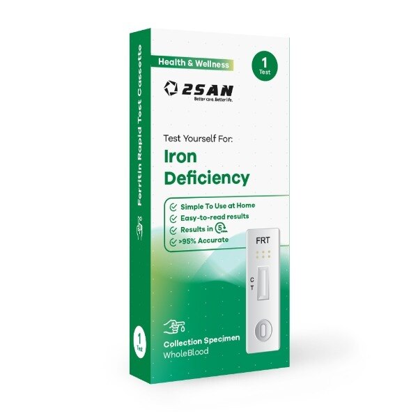 2San Iron Deficiency Rapid Test (1Pk) GOODS Superdrug   