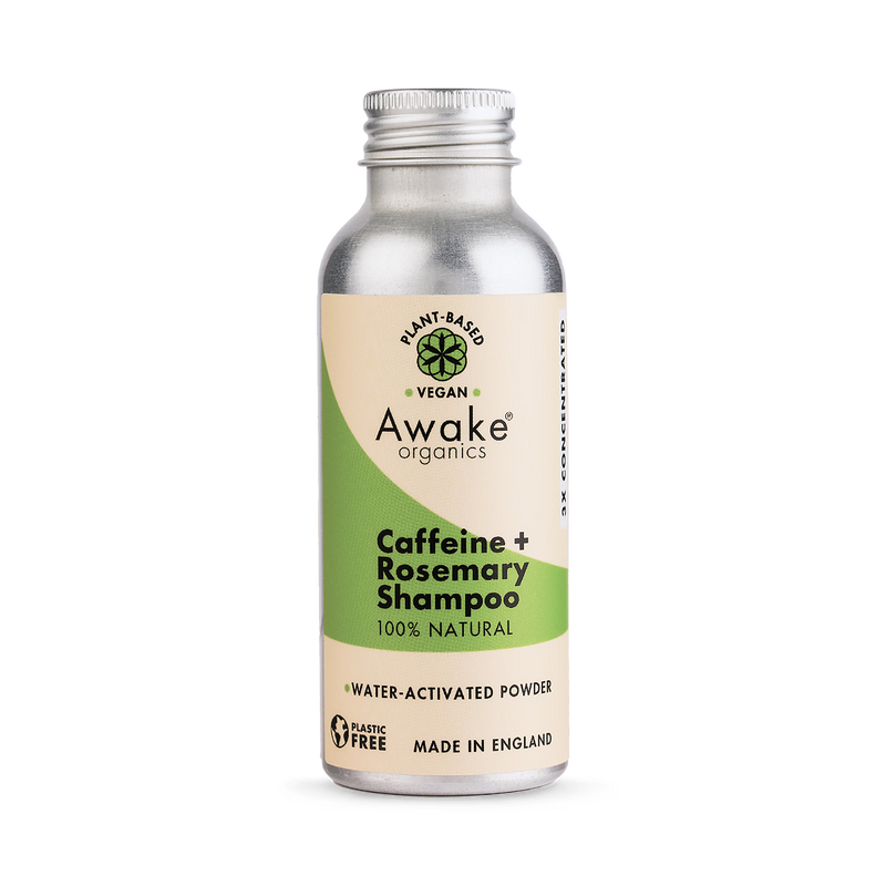 Caffeine and Rosemary Shampoo Powder 55g (British brand)