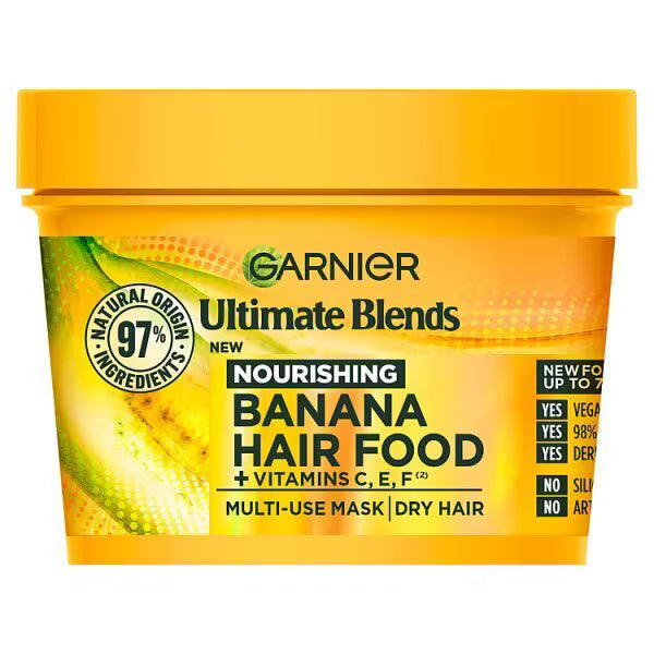 Garnier Ultimate Blends Banana Hair Food Bundle, UK version