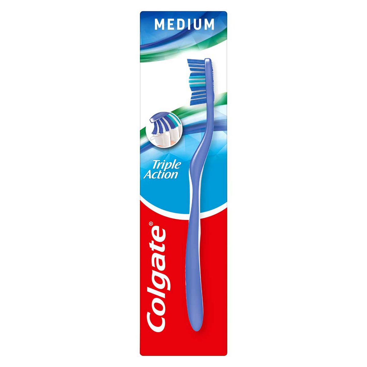 Colgate Triple Action Medium Toothbrush Single GOODS Boots   