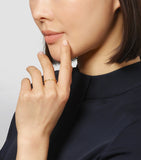 Chaumet yellow gold diamond Bee de Chaumet ring, imported from the UK
