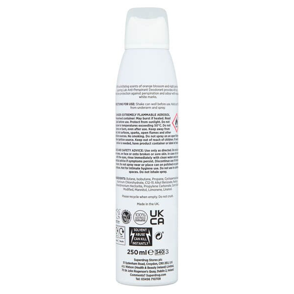 Superdrug Layering Lab Exotic Deodorant Spray 250ml GOODS Superdrug   