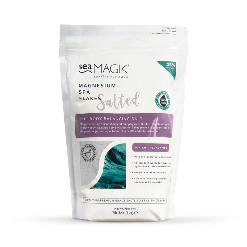 Pure Magnesium Chloride Spa Bath Flakes 1kg