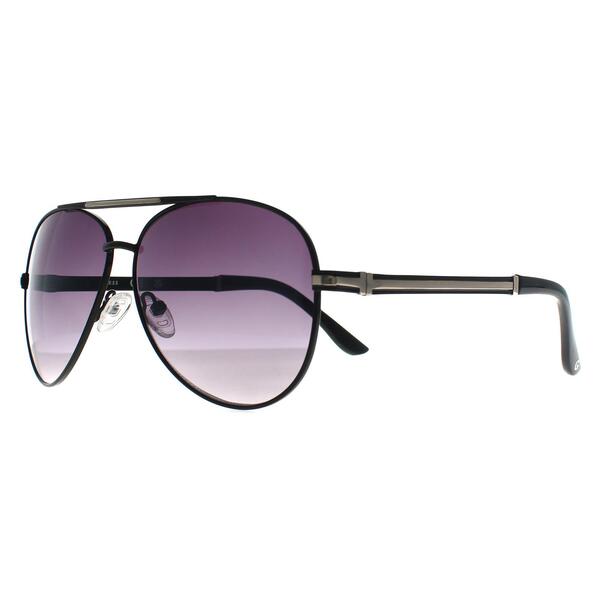 Guess GF0173 black gradient aviator sunglasses (British brand)