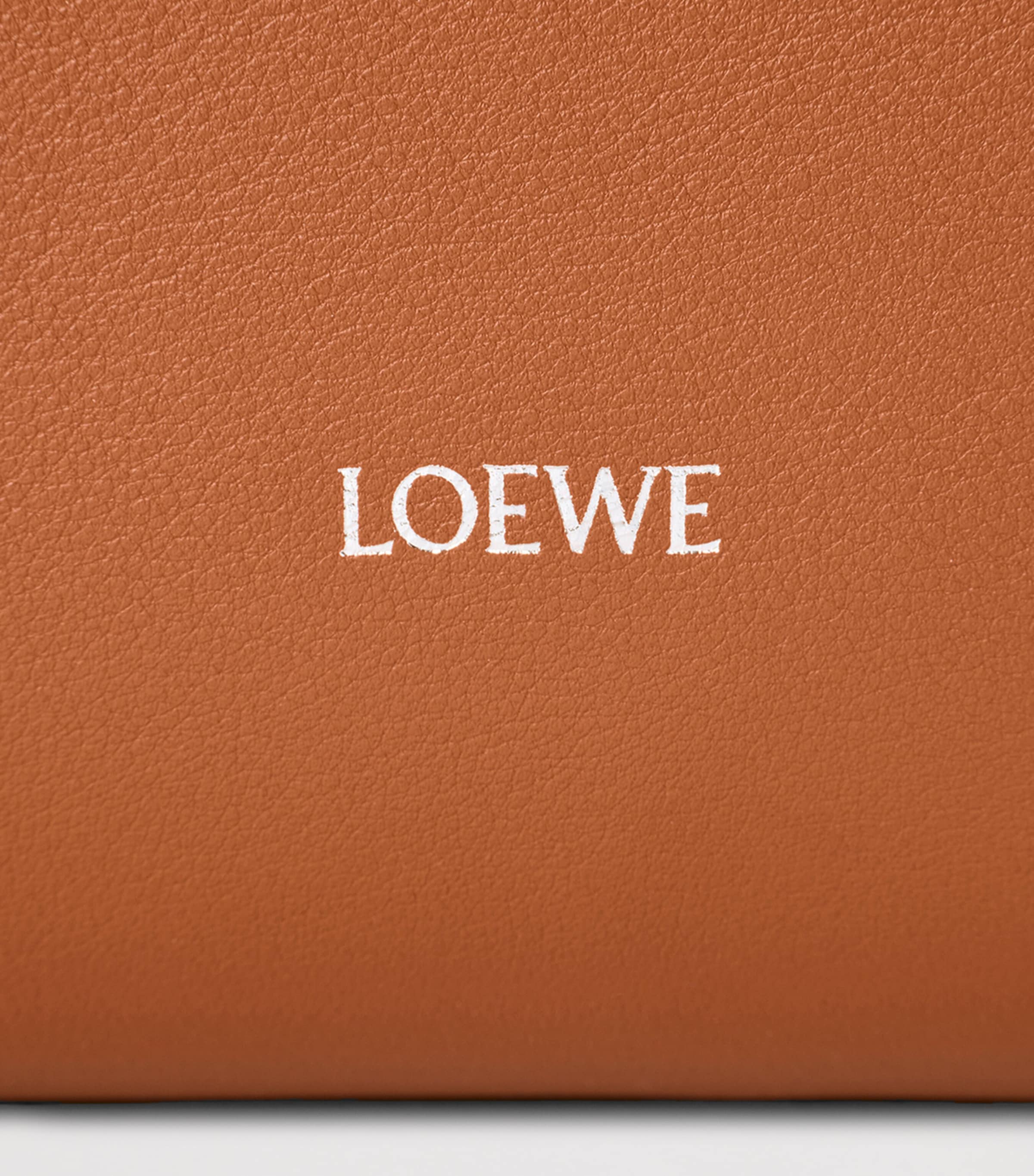 LOEWE leather hammock flip tote bag, UK version