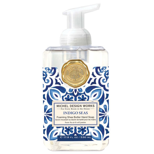Michel Design Works Hand Foaming Soap Indigo Seas 530ml, imported from the UK