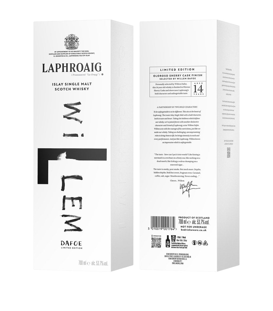 Laphroaig 14-year-old single malt Scotch whisky limited edition (British brand)