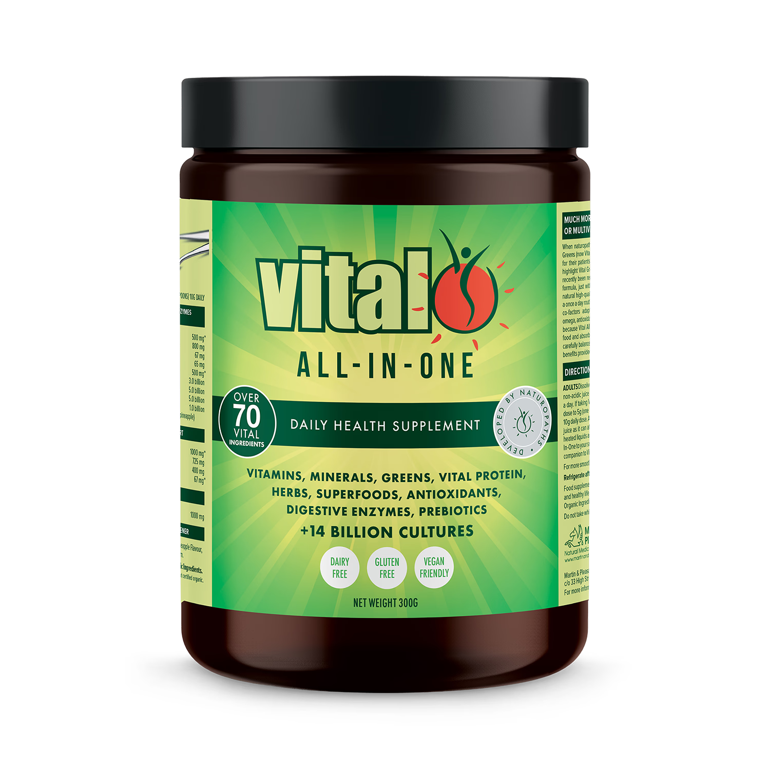 Vital all-in-one supplement 300g, UK version