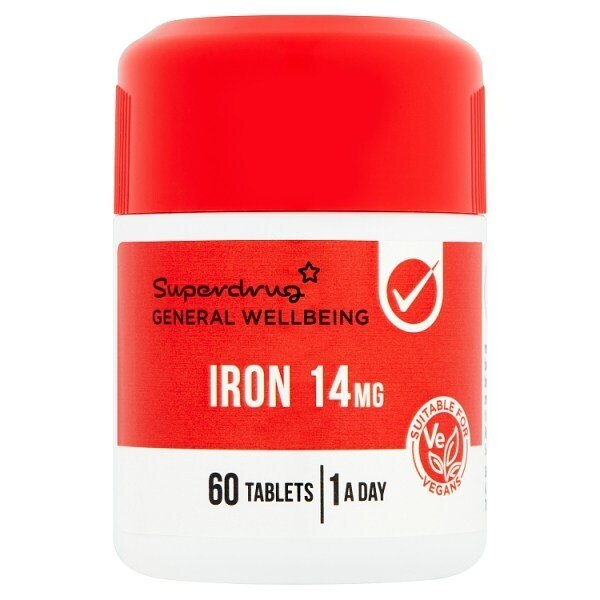 Superdrug Iron 60S