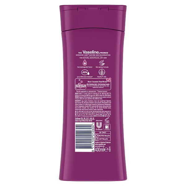 Vaseline Intensive Care Mature Skin Body Lotion 400ml (British brand)