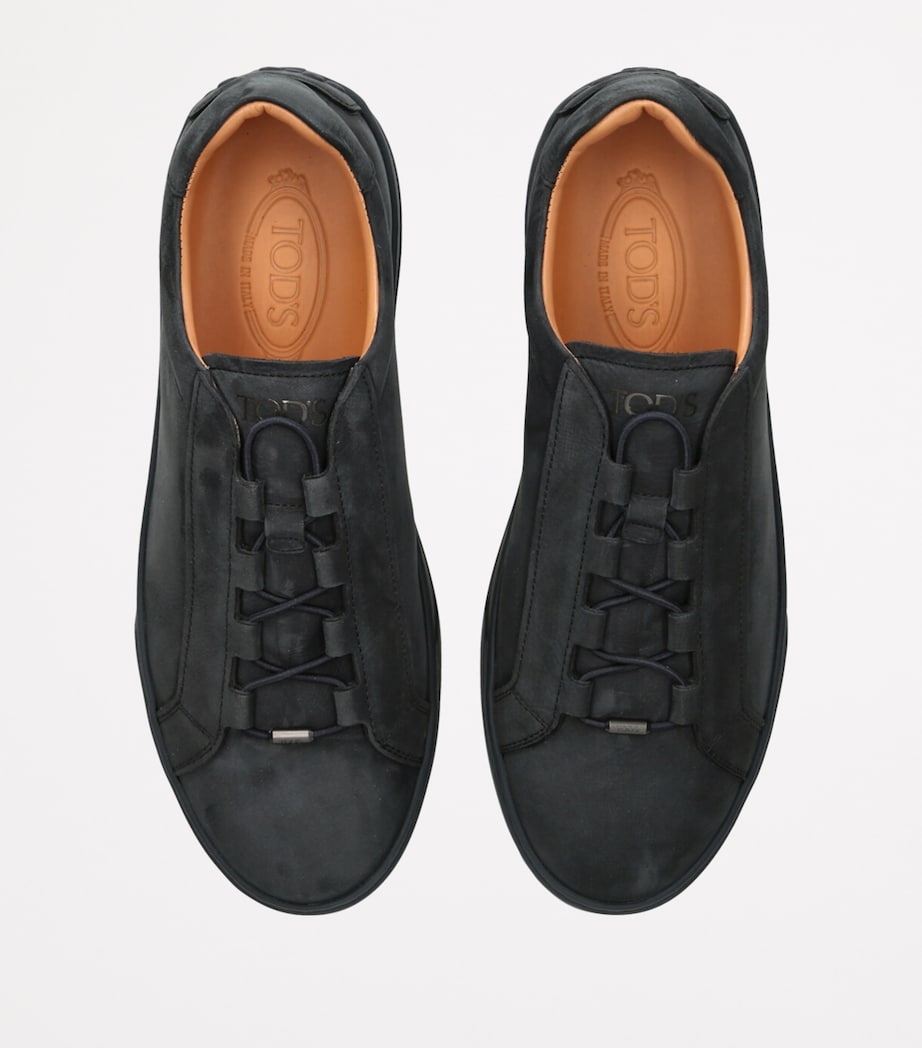 Tod's Leather Cassetta Sneakers (British brand)