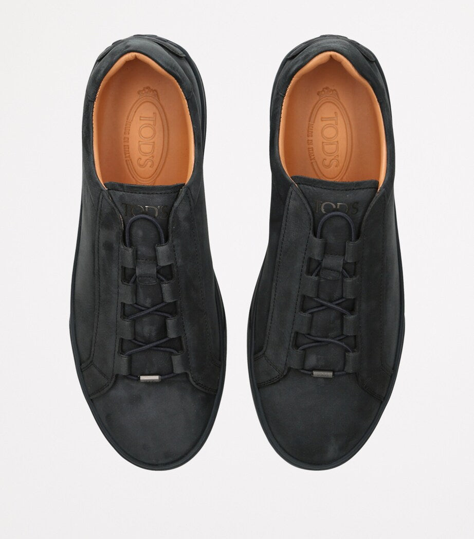 Tod's Leather Cassetta Sneakers (British brand)
