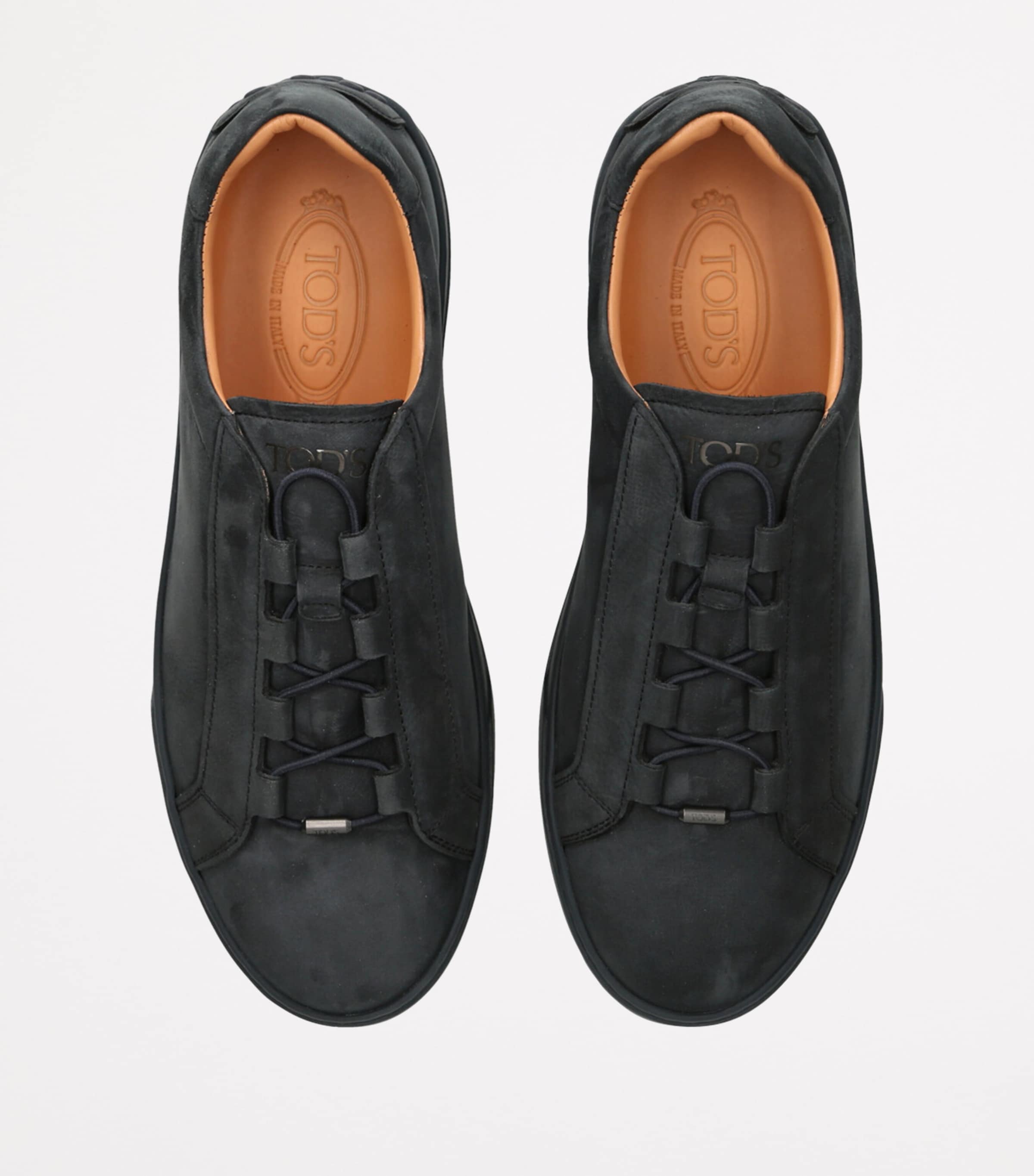 Tod's Leather Cassetta Sneakers (British brand)
