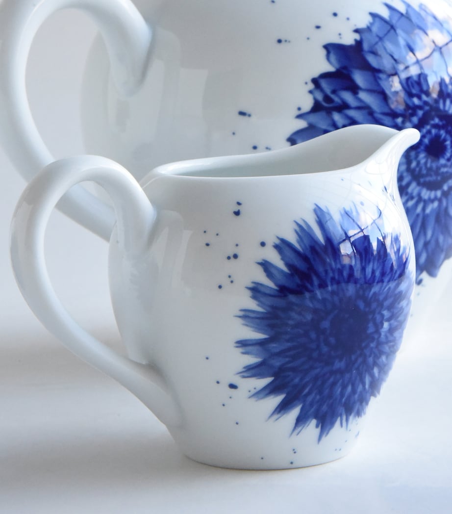 Bernardaud In Bloom porcelain creamer - British product