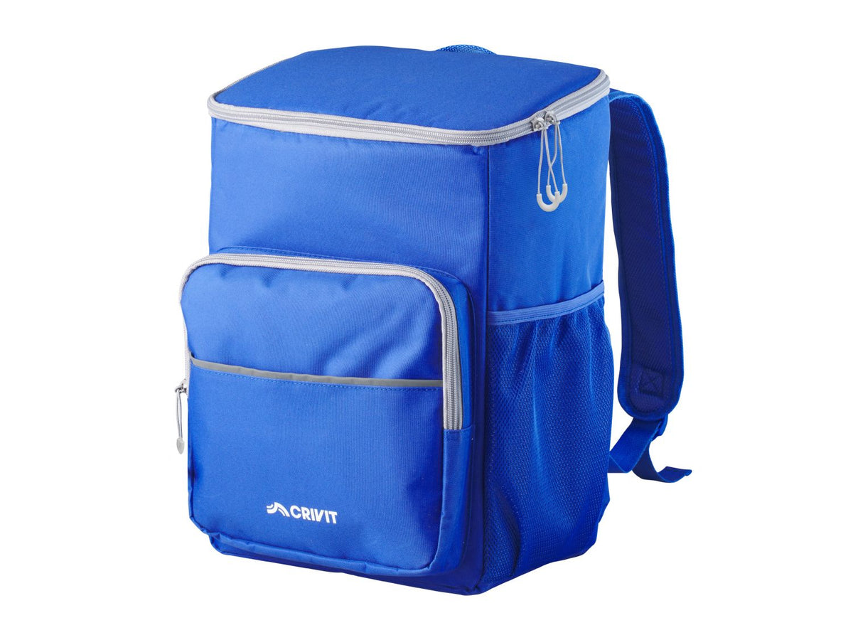 Blue cooler backpack 17L with insulation, UK version