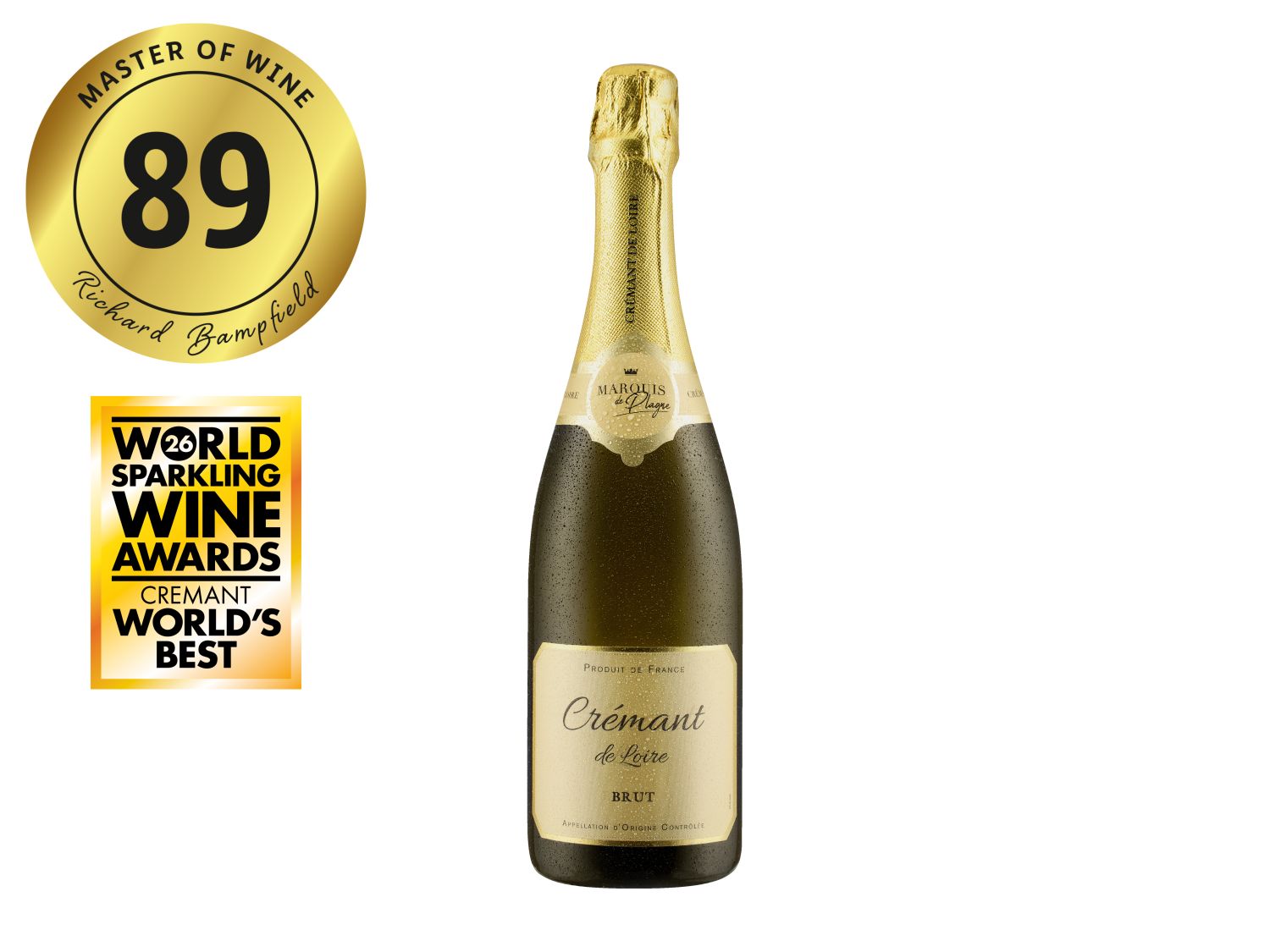 Cremant de Loire Brut sparkling wine - British product