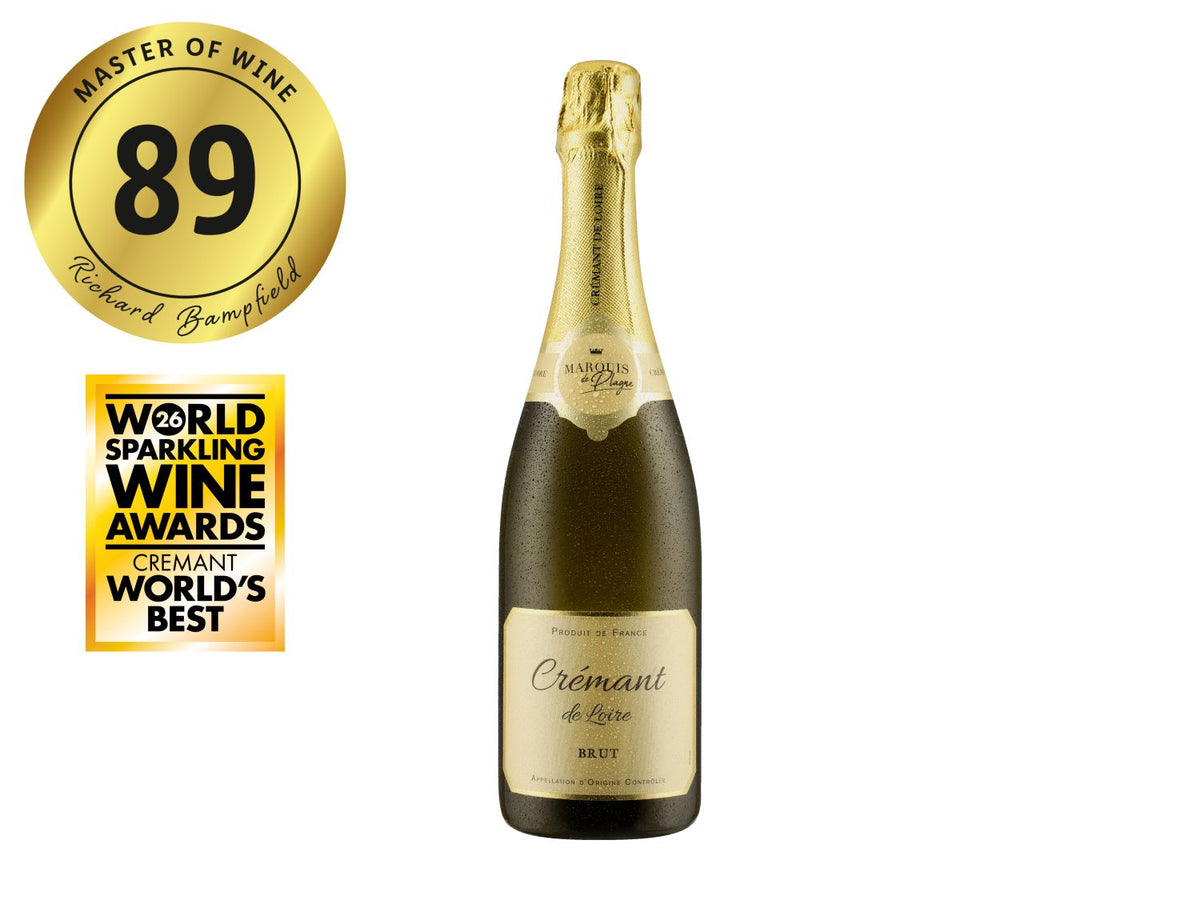 Cremant de Loire Brut sparkling wine - British product