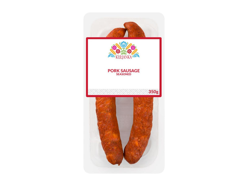 Moravian sausage assorted selection in Classic and Paprika, UK version