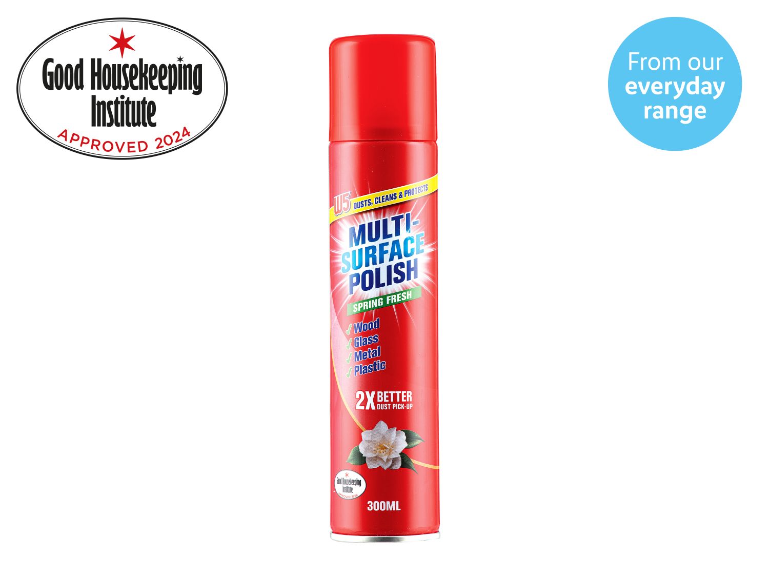 W5 furniture polish assorted with multi-surface and beeswax options, UK version
