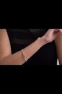 Ted Baker gold crystal bangle bracelet 6cm (British brand)