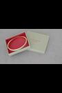 Ted Baker Clemera hinge bangle with clear crystal detailing (British brand)