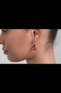 Ted Baker Teaire Crystal Teardrop Earrings Red Tone (British brand)
