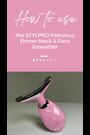 Stylpro Fabulous Firmer LED massaging neck and face smoother device (British brand)