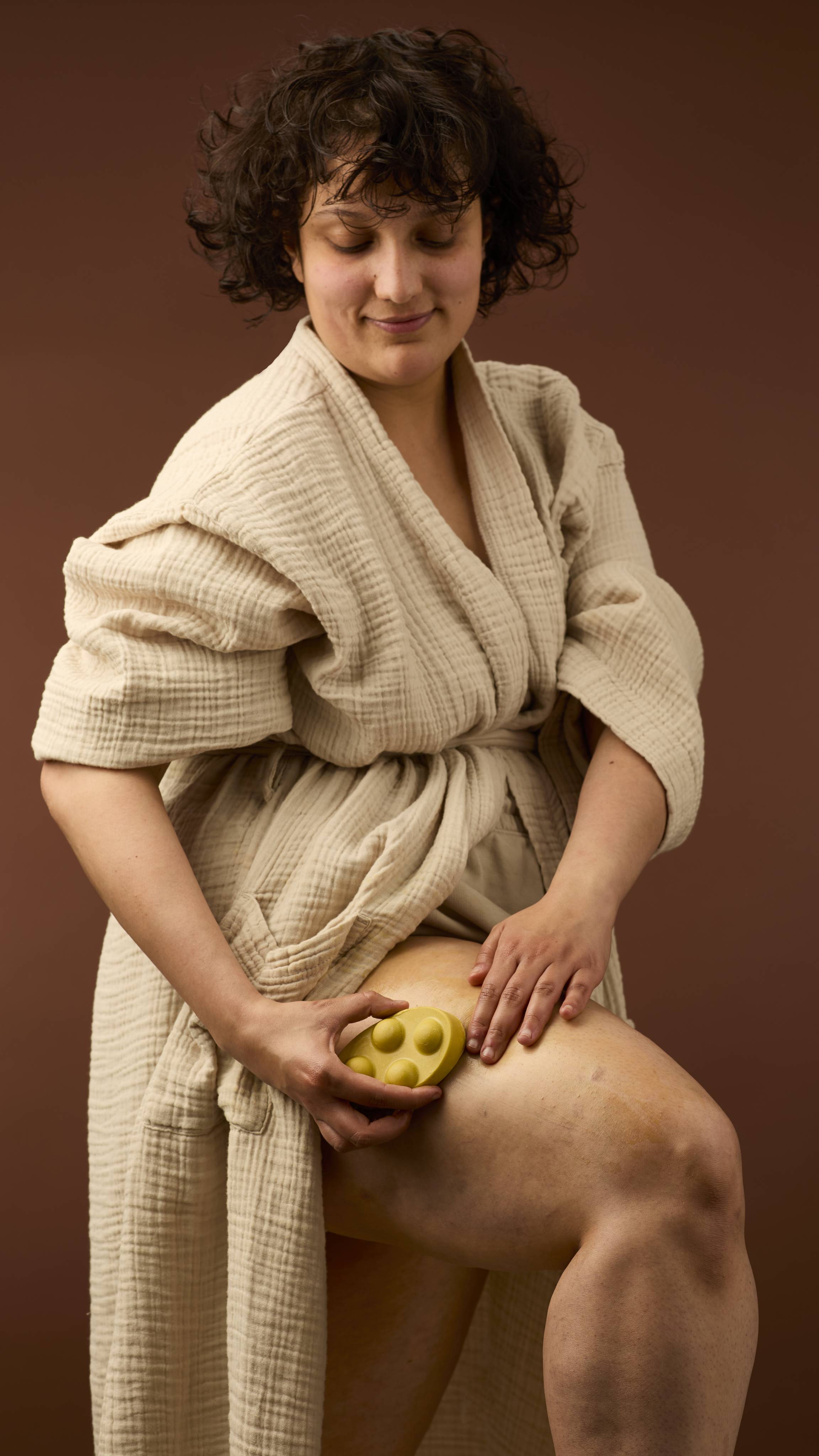 Lush Brazilian Boom massage bar for lymphatic drainage - British product