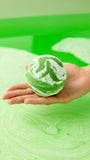 Lush Cold Bath Bomb with eucalyptus and peppermint - British product