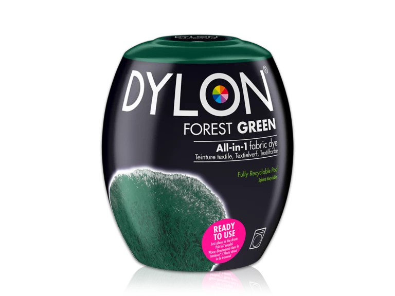 Dylon Washing Machine Dyes Laundry McGrocer Direct Forest Green  