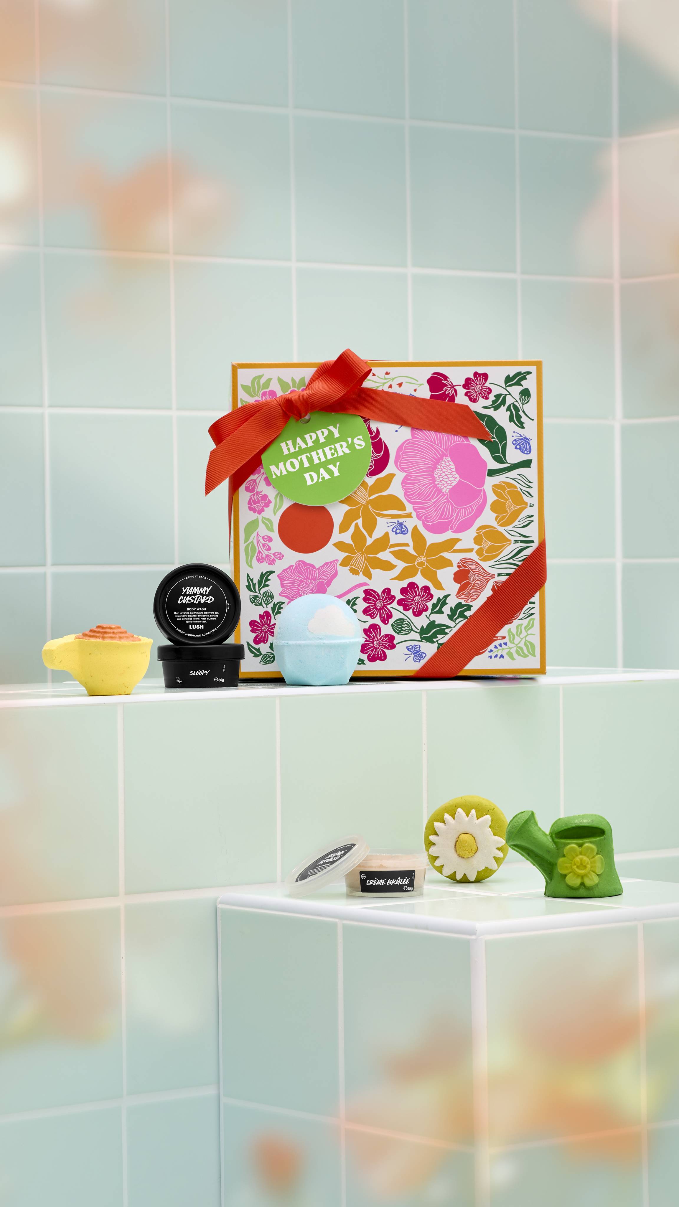 Lush Mother's Day bath and body gift set, UK version