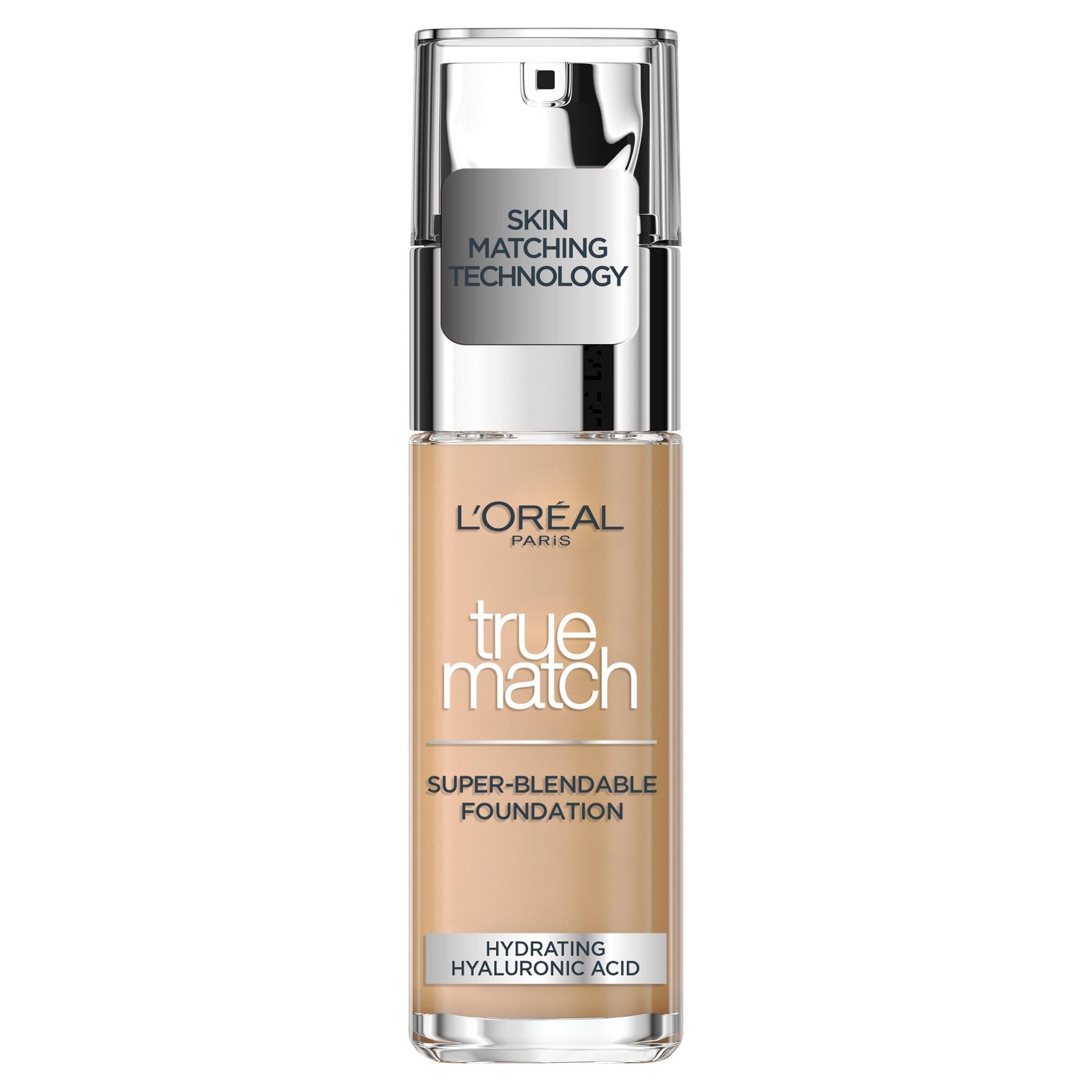 L'Oreal Paris True Match Foundation 3.C Rose Beige 30ml All Sainsburys   