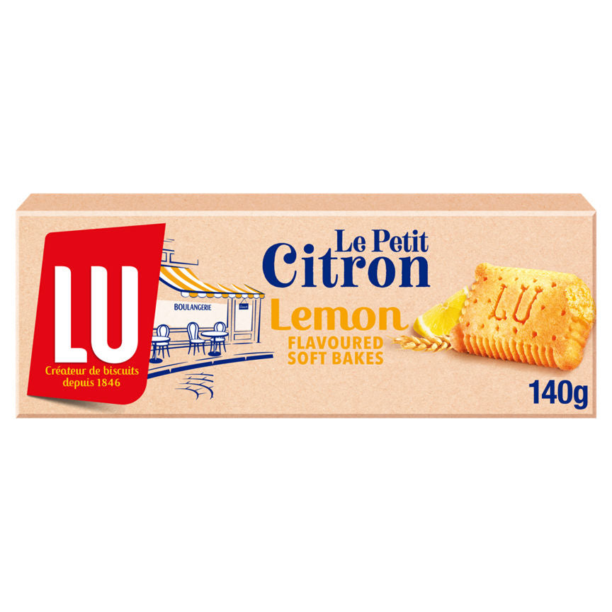 LU Le Petit Citron Lemon Flavoured Soft Bakes 5 Pack GOODS ASDA   