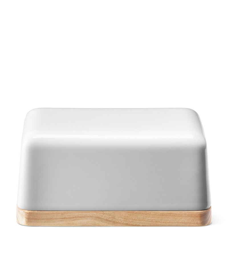 Porcelain Butter Dish 14cm