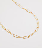 Monica Vinader Gold Vermeil Alta Necklace 46cm (British brand)