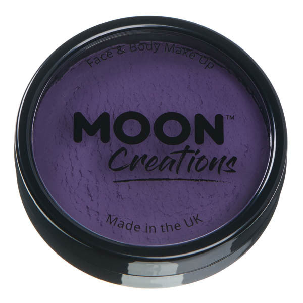 Moon Creations face paint cake pot purple, imported from the UK