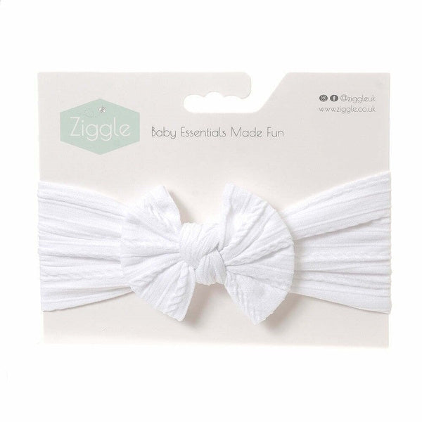 Ziggle Baby Top Bow Turban Headband