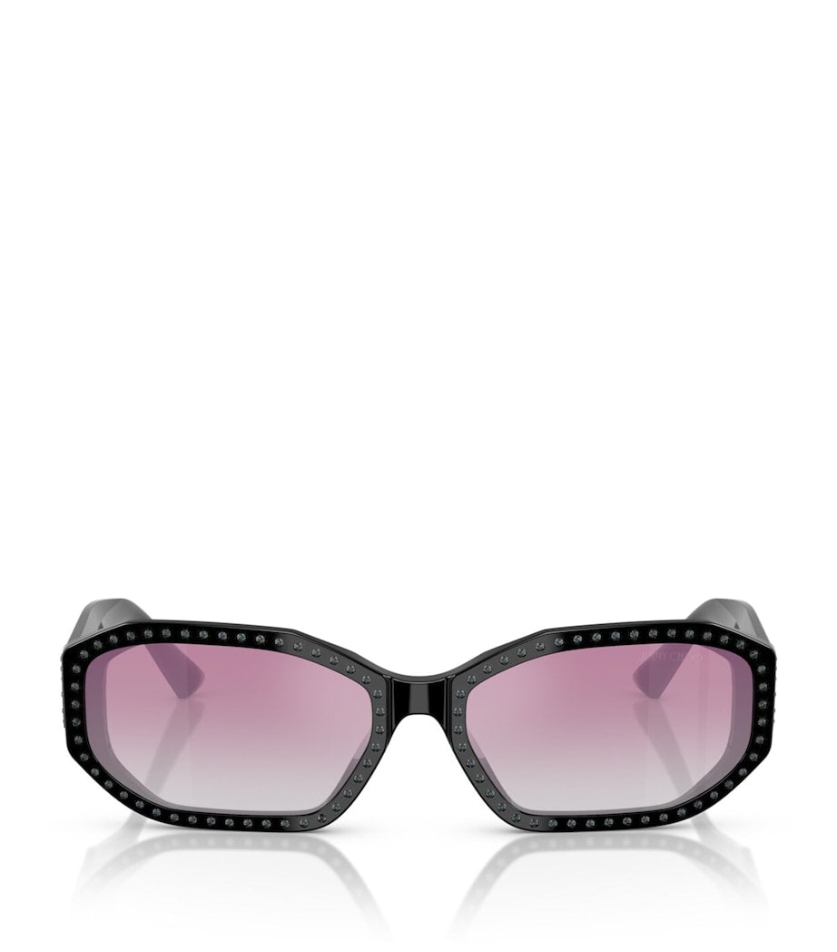 Jimmy Choo JC5021BU acetate sunglasses - British product