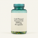 Holland & Barrett flaxseed oil 90 capsules, imported from the UK