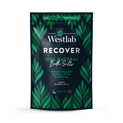 Westlab Recover Badesalz Mineralienangereichert 1kg