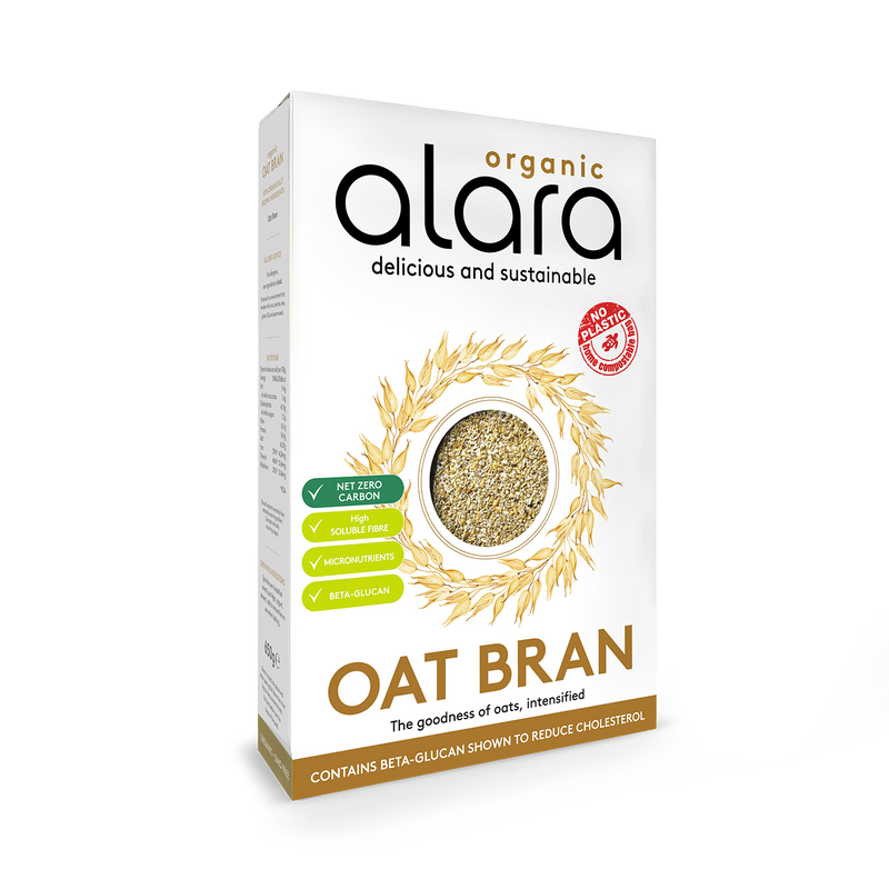 Alara Organic Oat Bran 650g (British brand)