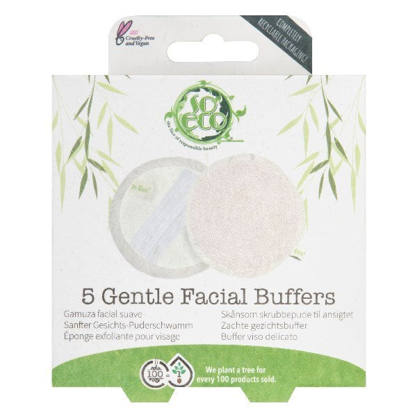 So Eco Gentle Facial Buffers - 5 Pack GOODS Superdrug   