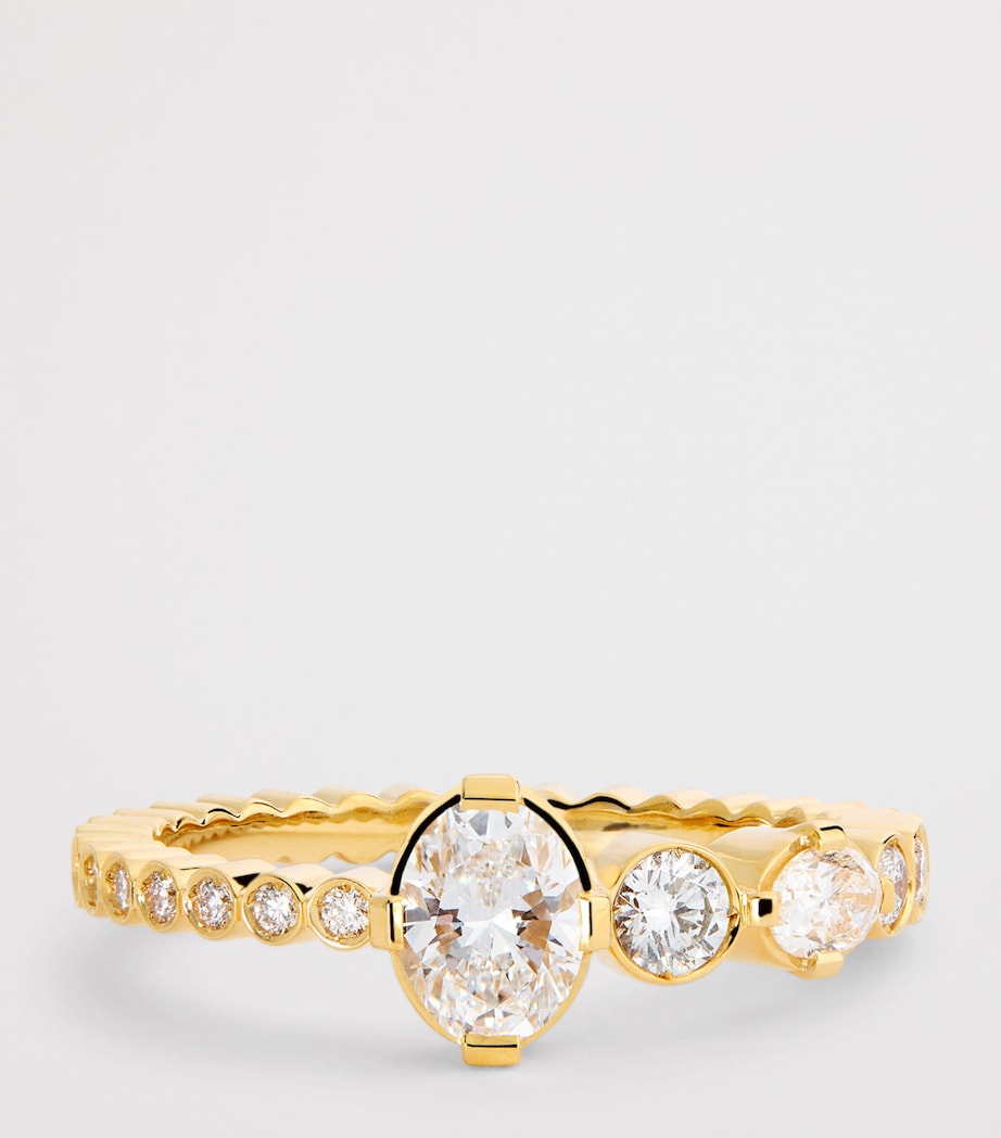Sophie Bille Brahe diamond ring 18kt gold - British product