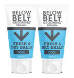 Below The Belt Ball deodorant 2x75ml, imported from the UK