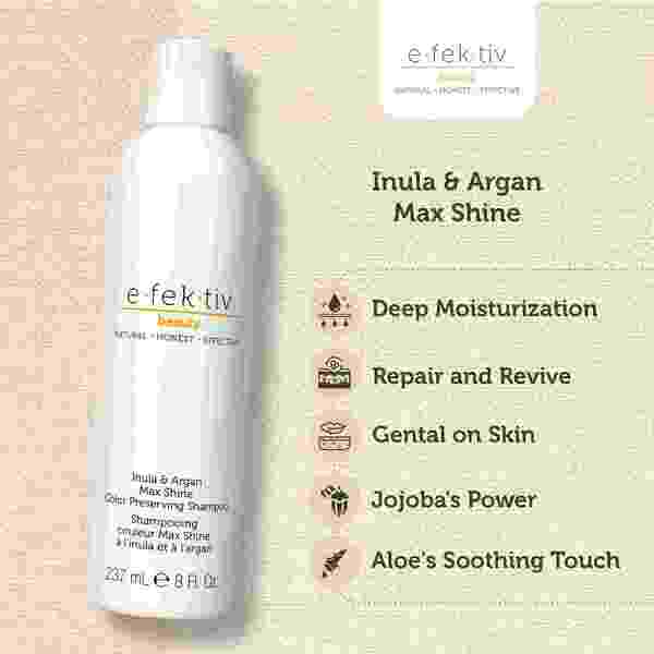 e.fek.tiv Argan Shampoo 237ML - British product