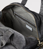 Brunello Cucinelli suede leisure bag, imported from the UK