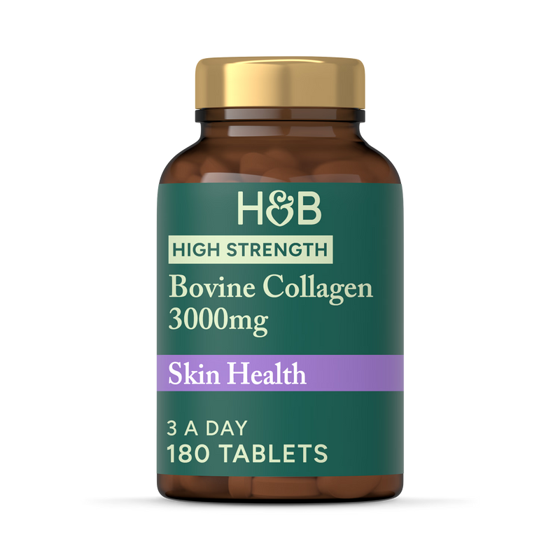 Holland & Barrett Bovine Collagen 3000mg 180 Tablets, UK version